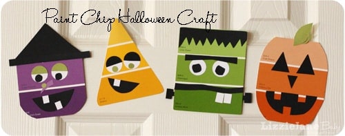 Paint chip Halloween 