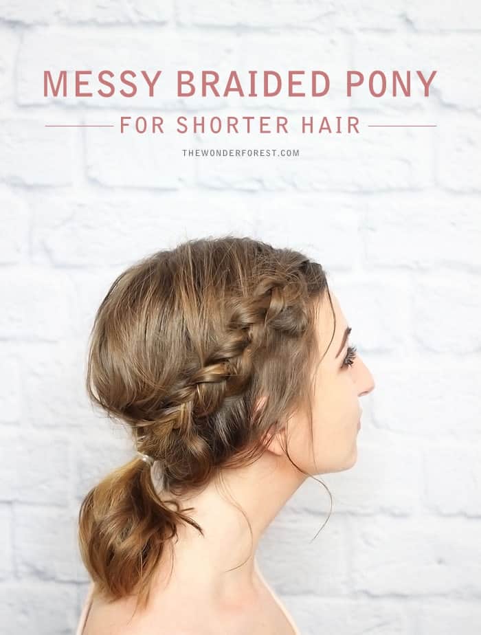 messy braided pony-min