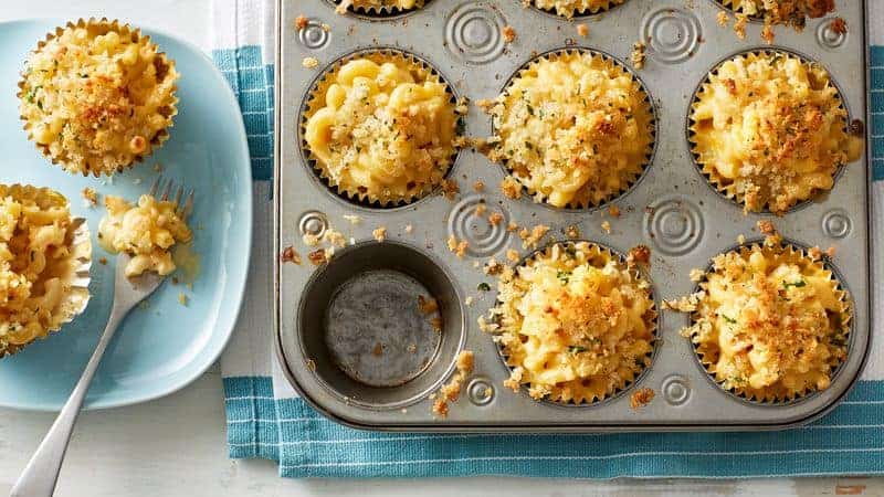 muffin tin mac n cheese