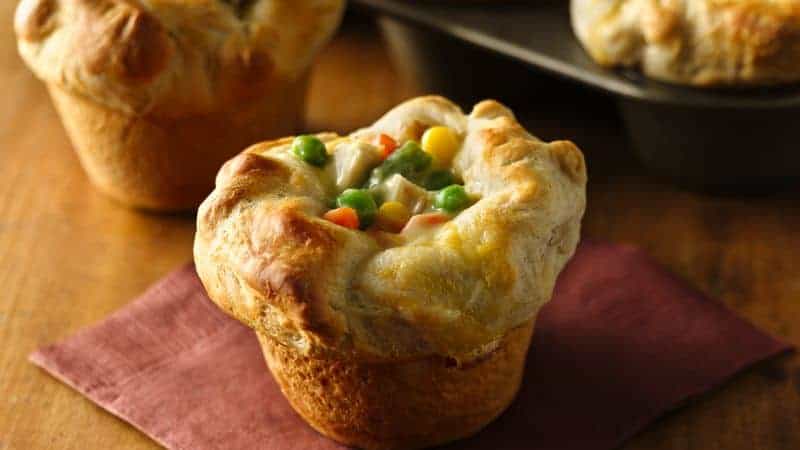 muffin tin pot pie