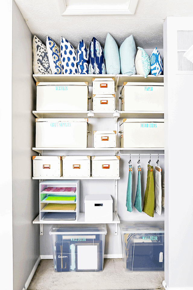 How to Organize a Craft Closet