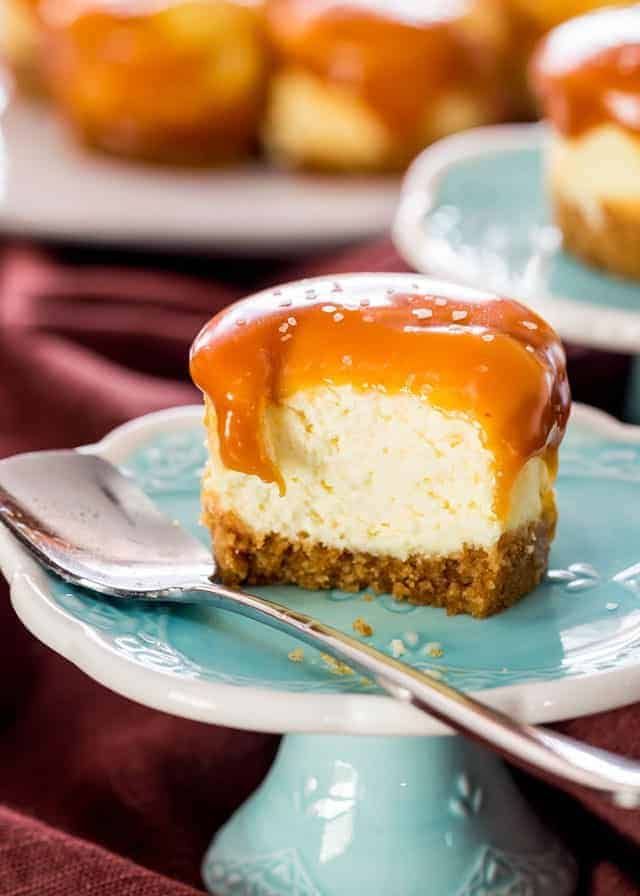 salted caramel cheesecake