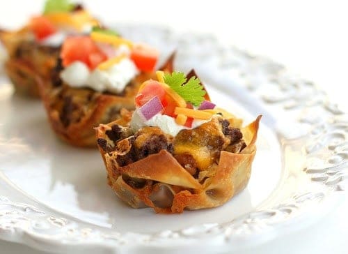 muffin tin tacos