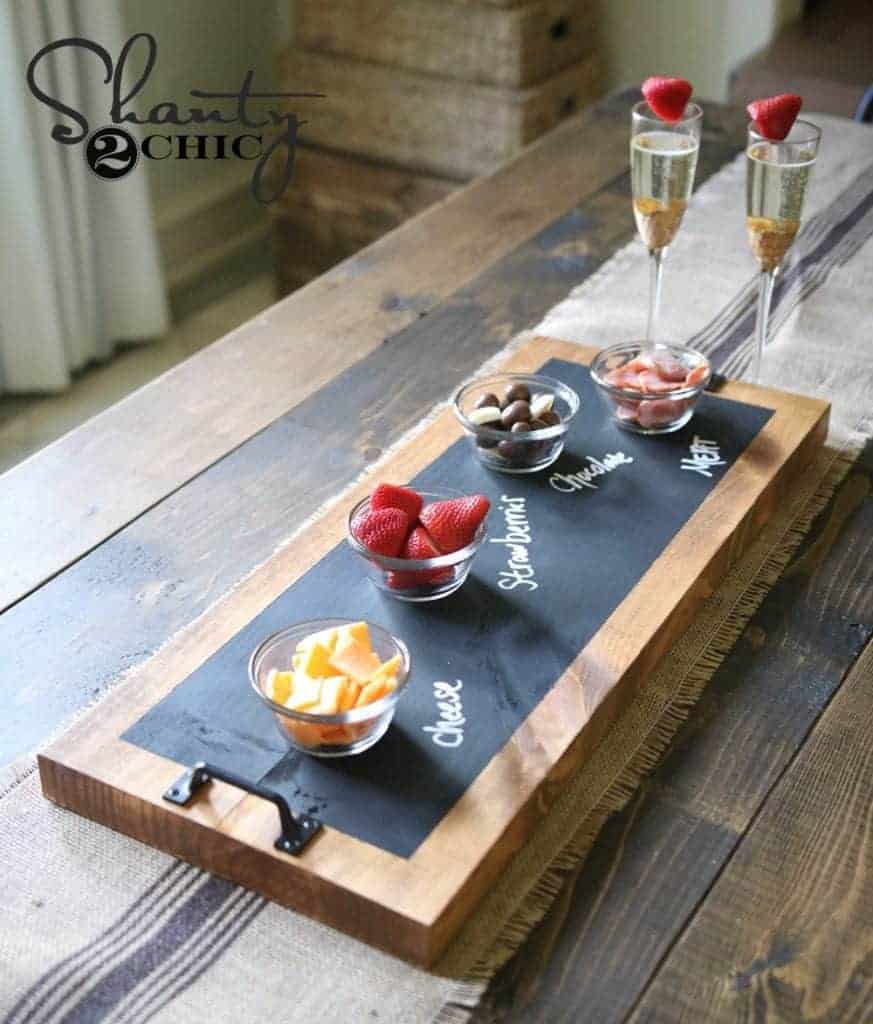 Chalkboard Serving Tray