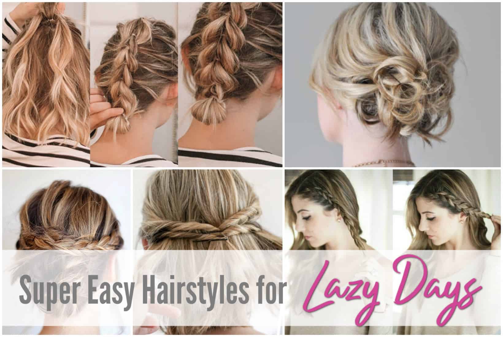 Easy Hairstyles For Short To Medium Length Hair See Mama Go