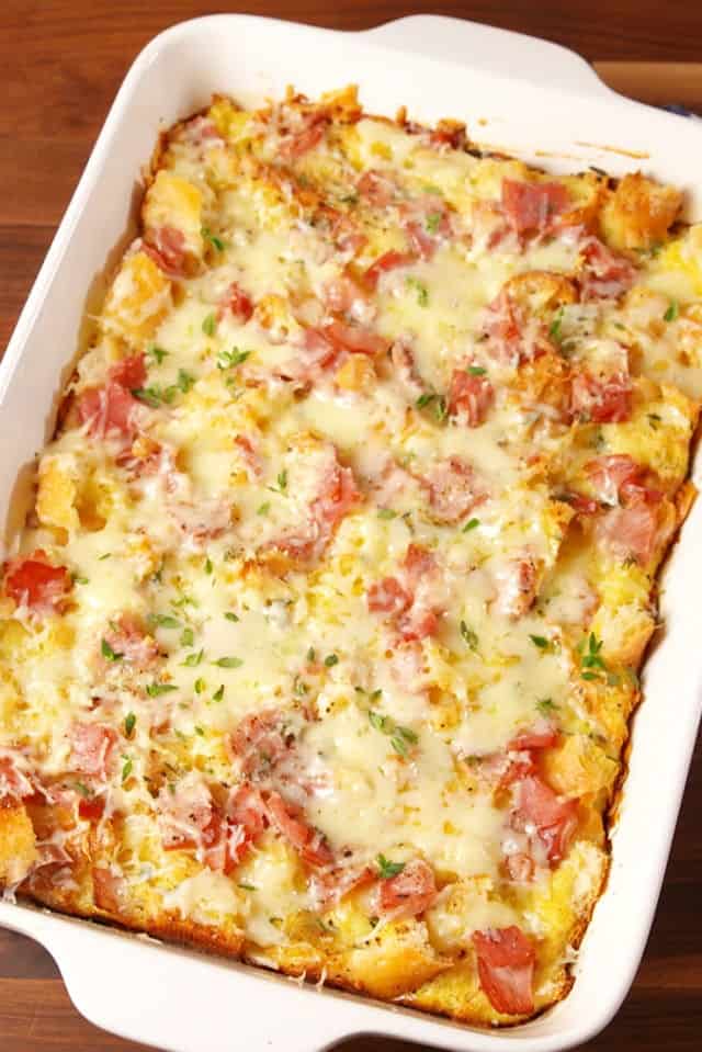 ham and cheese breakfast casserole