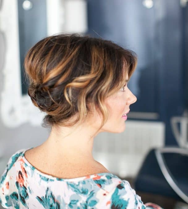 Easy Hairstyles for Short to Medium Length Hair - See Mama Go