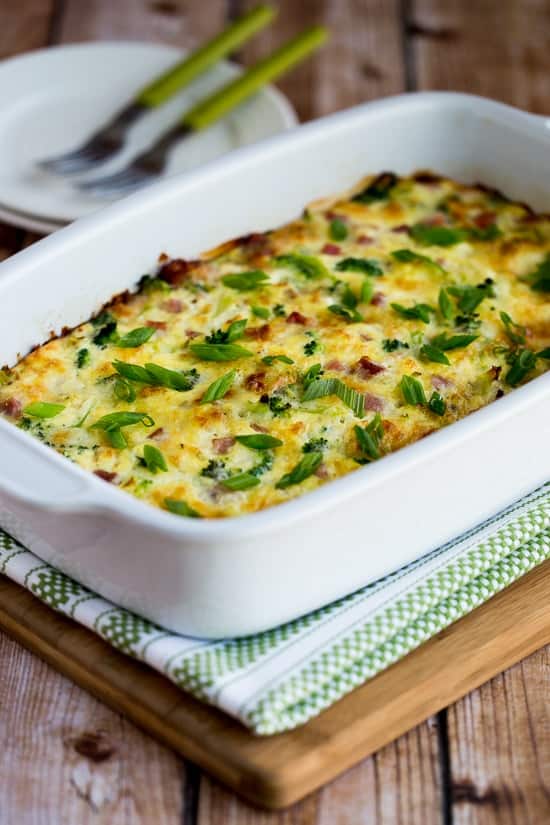 broccoli ham casserole