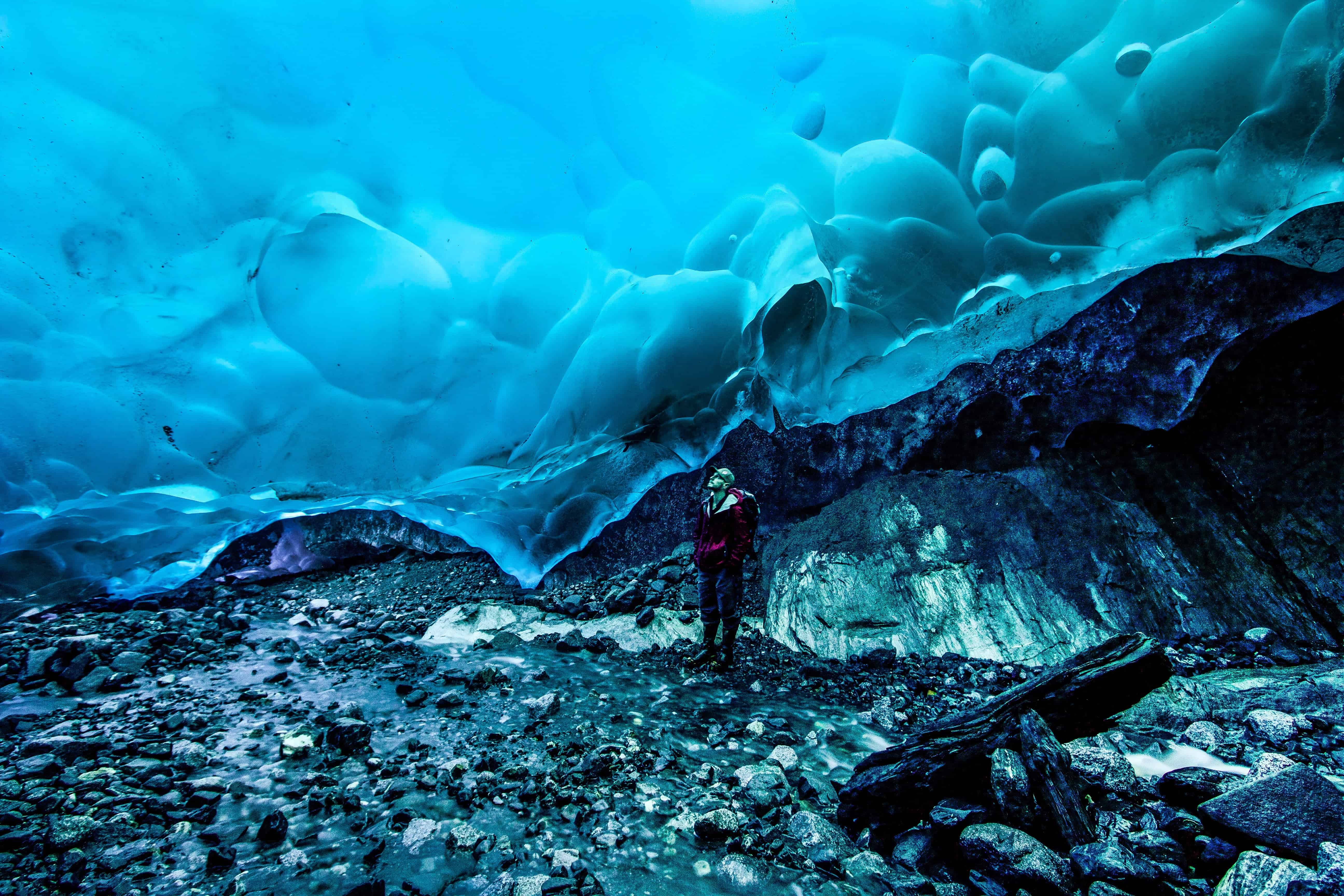 Mendenhall Glacier Ice Cave