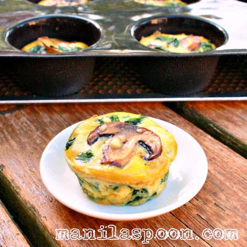 spinach quiche cups