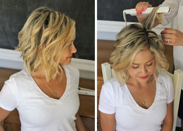 Easy Beach Waves For Short Hair See Mama Go