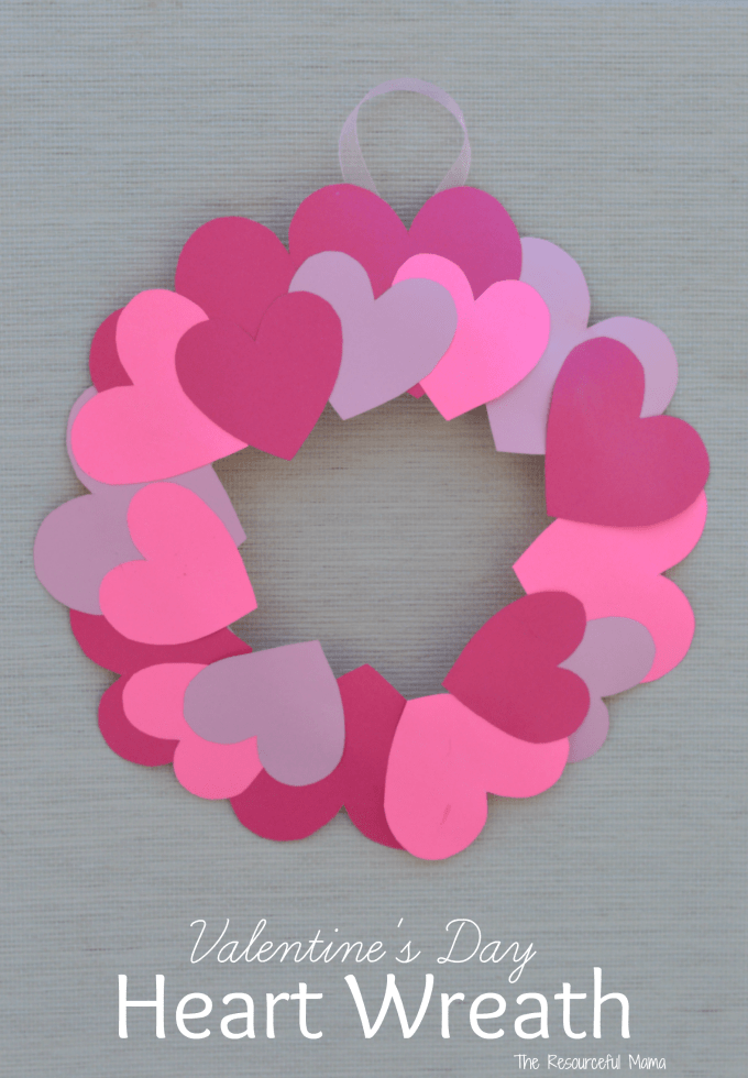 valentines heart wreath