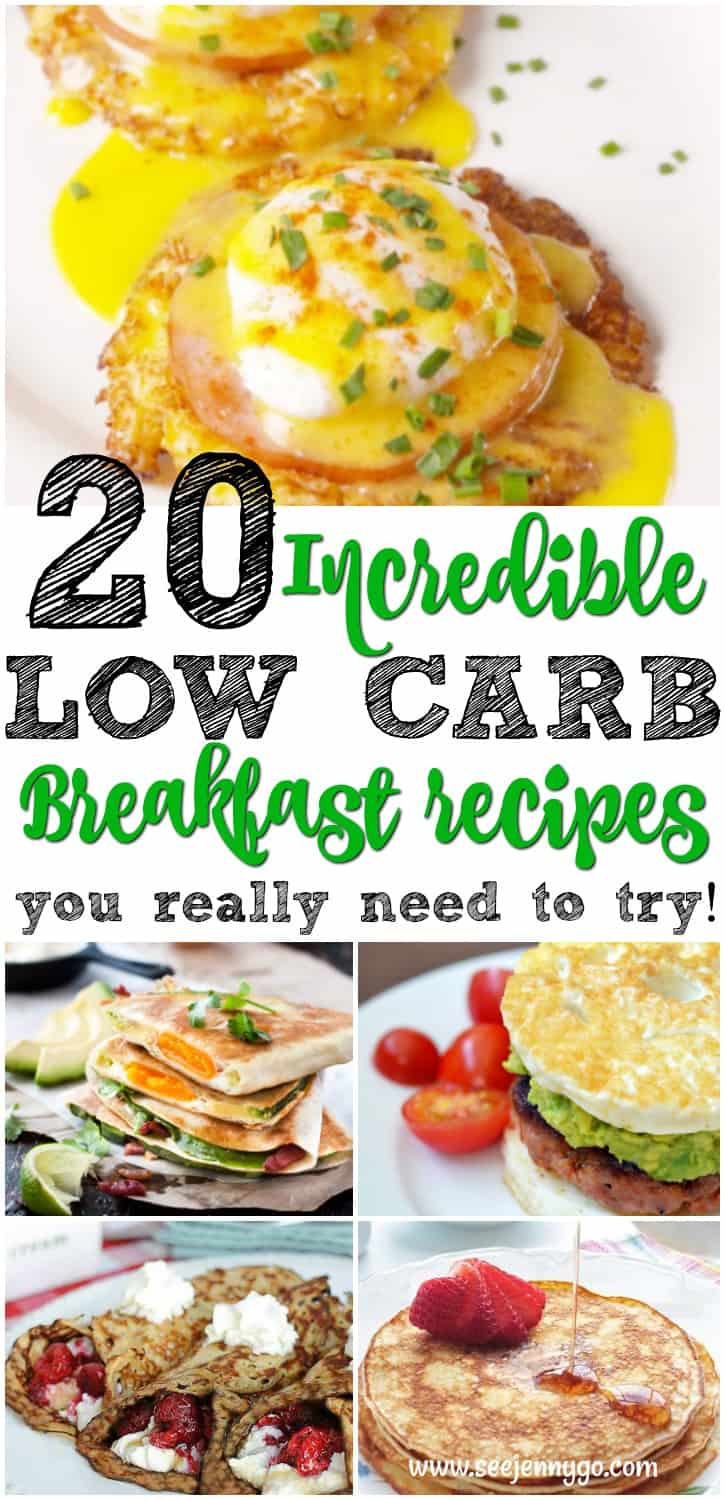 low carb breakfast recipes