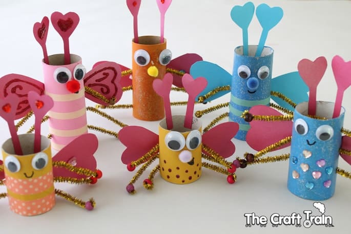 Adorable Valentines Day Crafts For Kids - juelzjohn