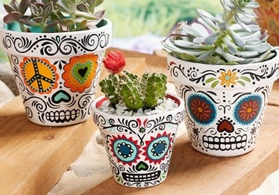 Fun and Creative Ways to Paint Clay Pots - See Mama Go