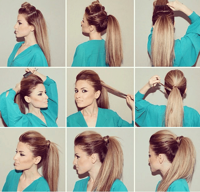 the party ponytail