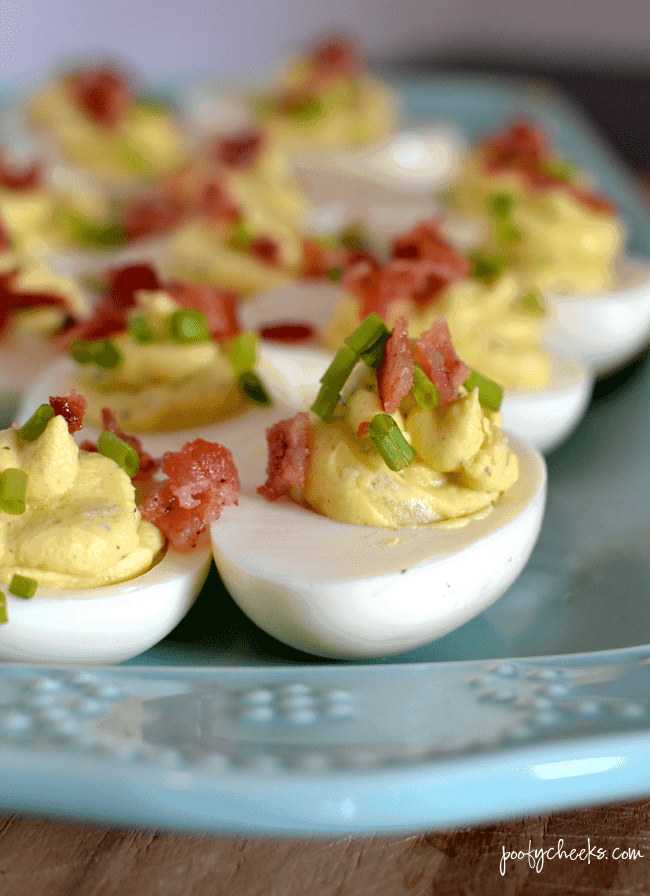 instant pot ranch deviled eggs