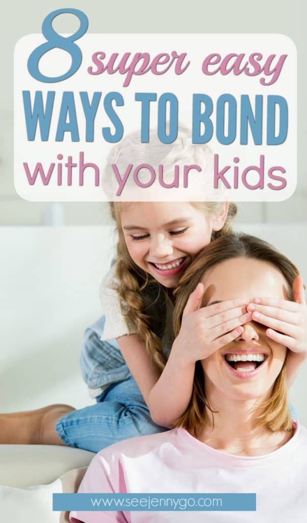 ways to bond with kids