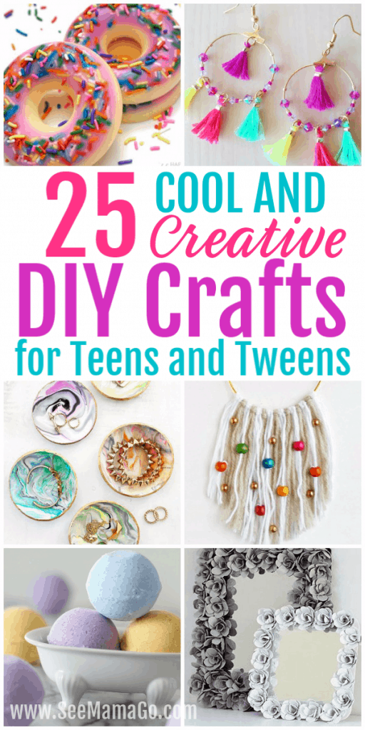 Cool DIY Crafts for Teen Girls - Suburban Simplicity