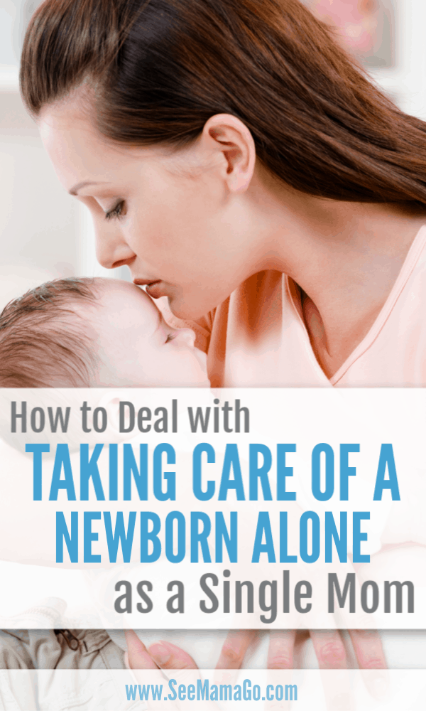 newborn care, single mom