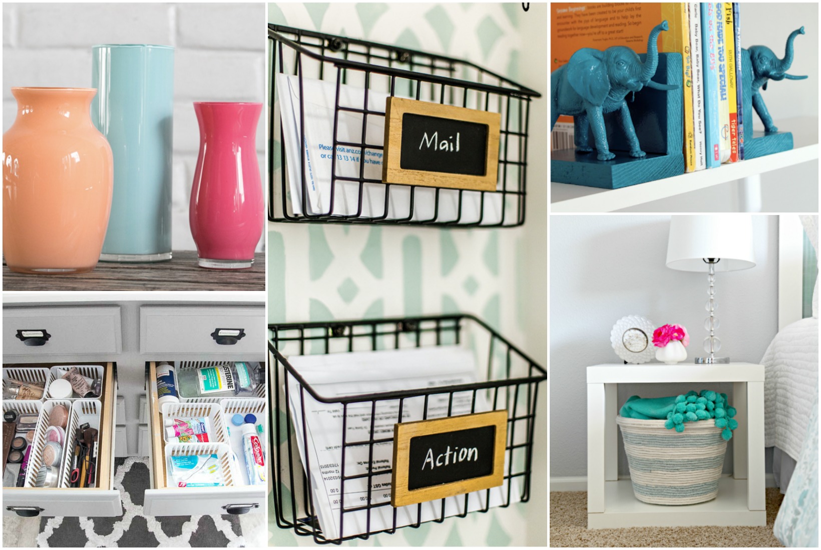Bathroom Drawer Organize on a Budget: Dollar Store Products for