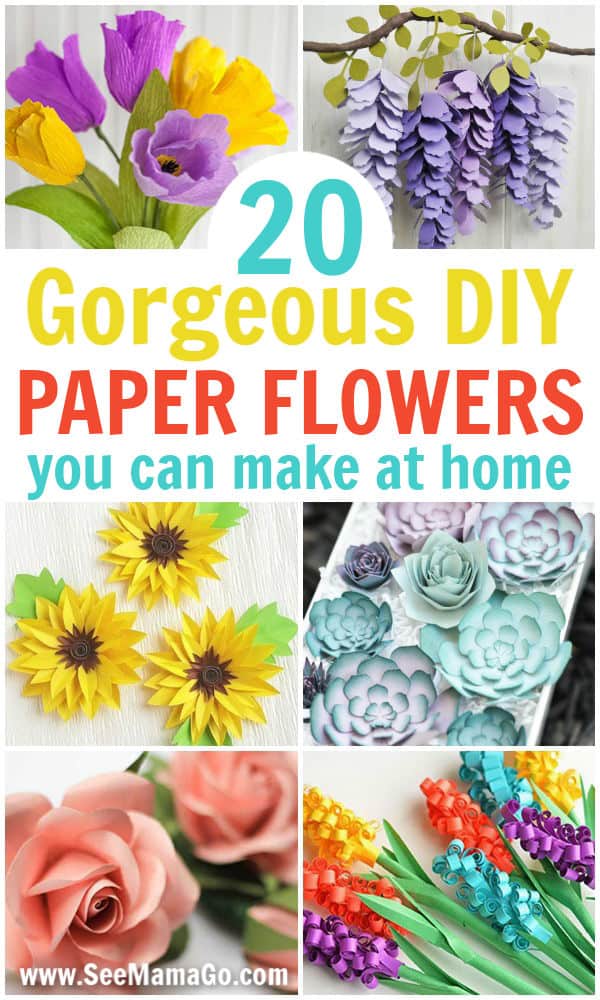 Easy DIY Paper Flowers